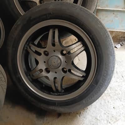 size 13 good condition expensive rims and tyres excellent condition