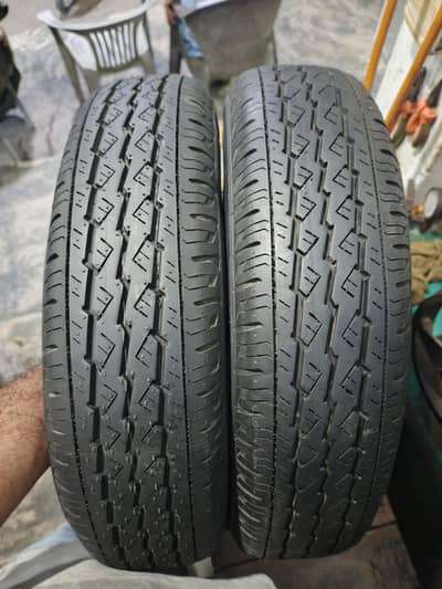 Bridgestone 2tyre new hai size 145 80 12