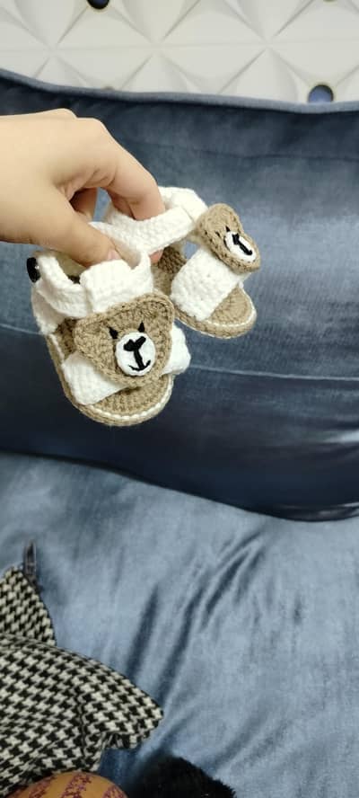 crochet baby boy shoes