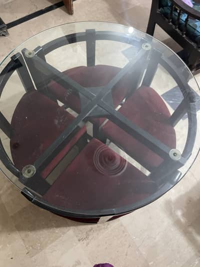  Dining Table with 4 Chairs – For Sale