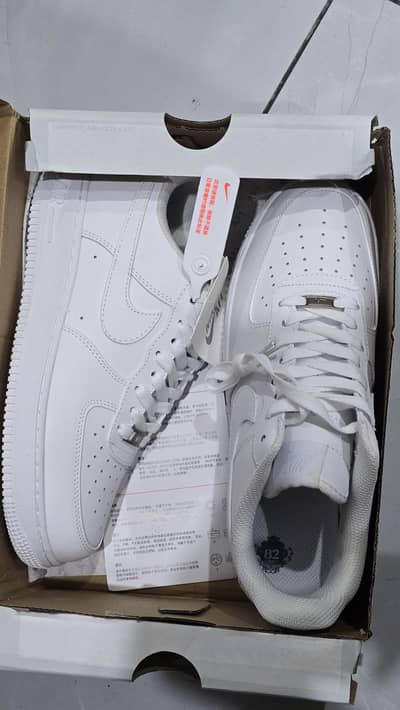 Nike Air Force 1  Unused  Brand new in  White color