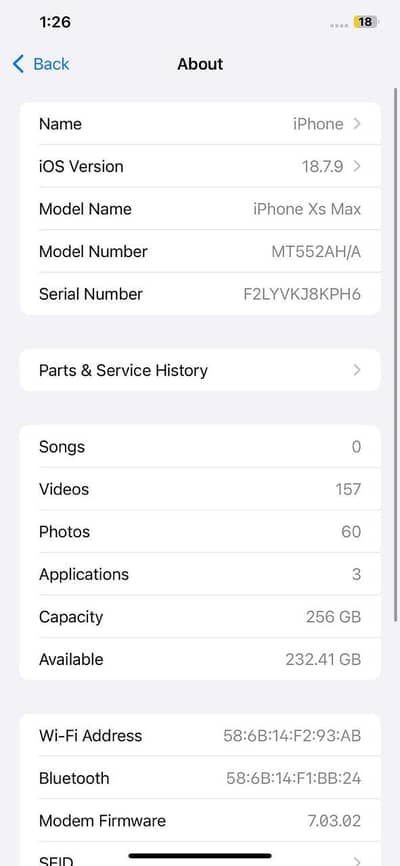 Apple iPhone XS Max