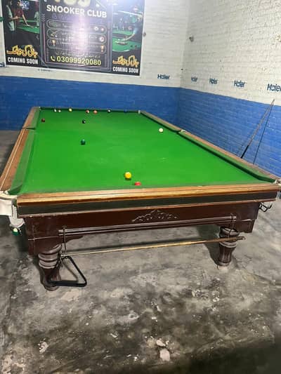 Snooker tables