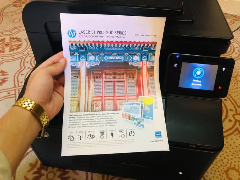 Laser colourful printer machine 11