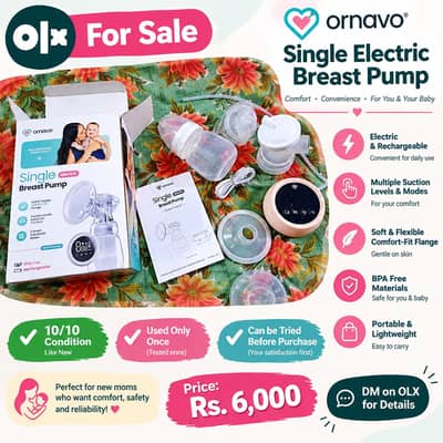 Ornavo Single Electric Breast Pump