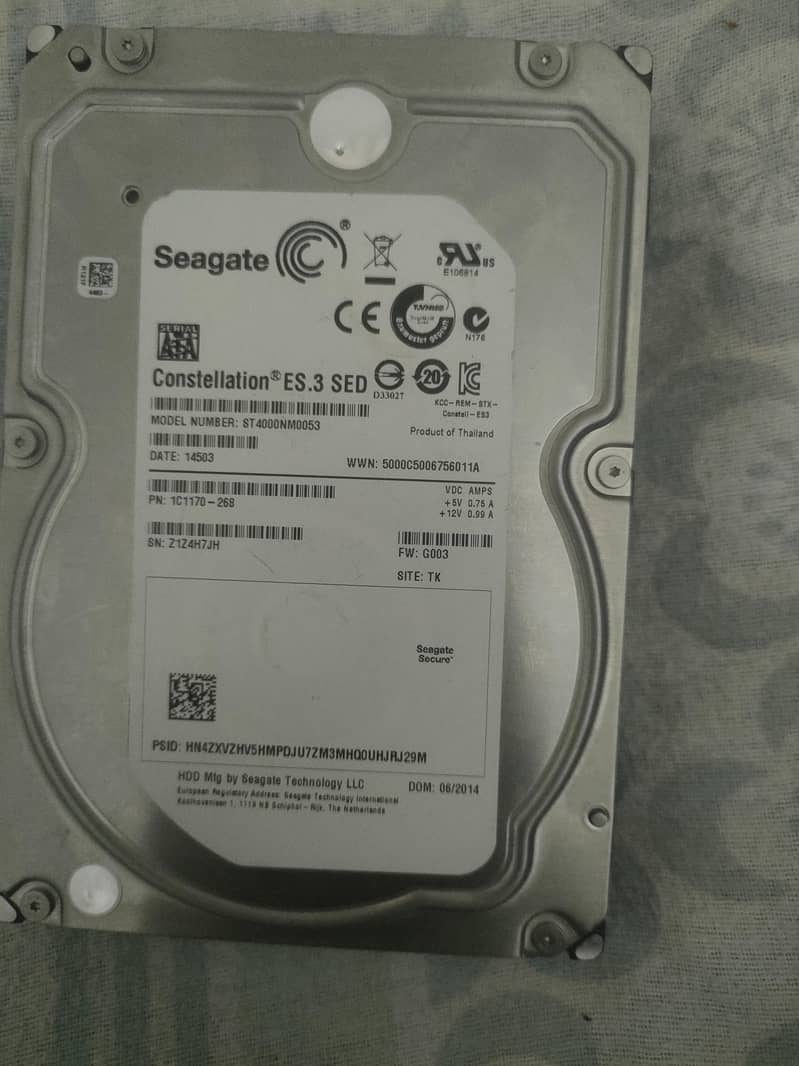 4tb hard disk 0