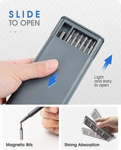 (With Free delivery) 25-in-1 Precision Aluminium Screwdriver Tool Kit
