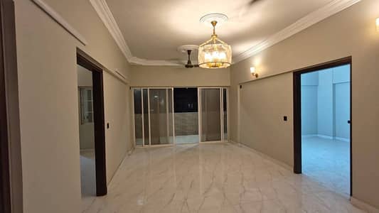 3 bed dd flat available for sale kda lease bank loan applicable in juhar