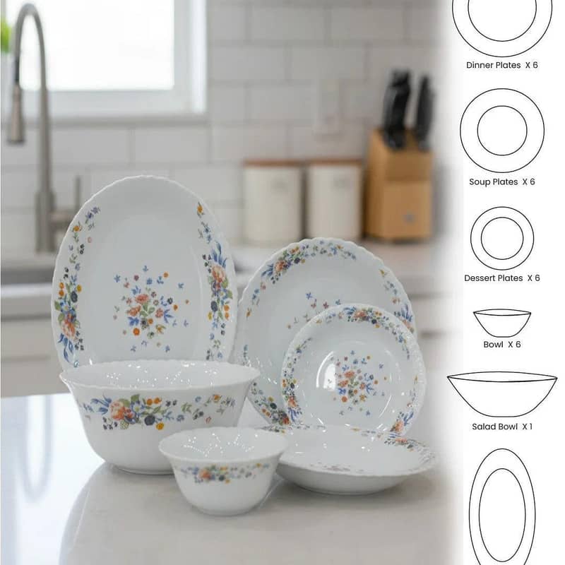 Marble Dinner Set 1