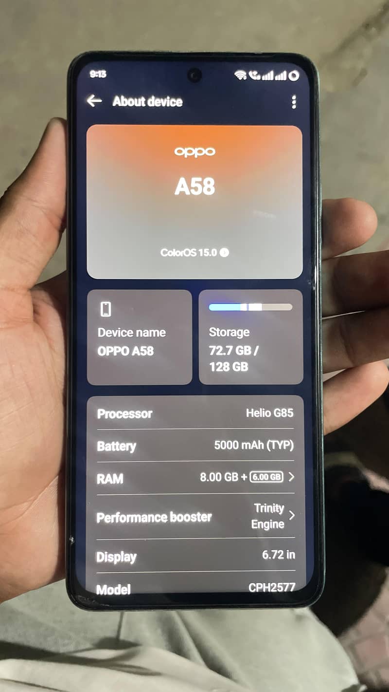 OPPO A58 2