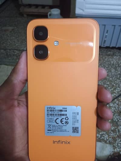 Infinix smart 20 4/128 new condition open box for 5 days used