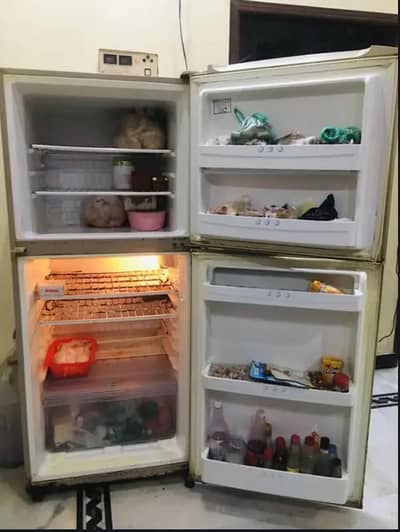 haler big size fridge