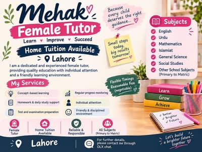 Tutor for your children better future