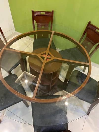 six seater dining table