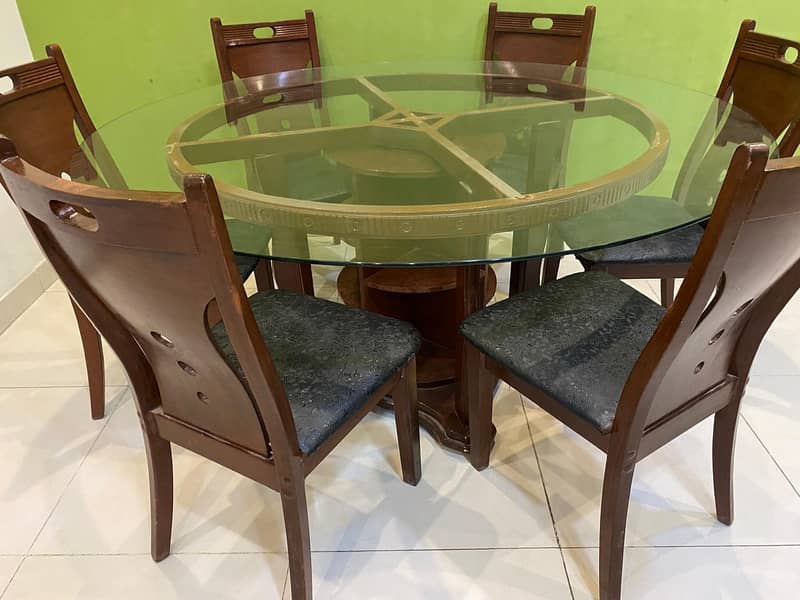 six seater dining table 10