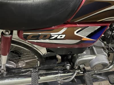 Neat and clear bike hy one hand yoused hy all panjab nbr hy