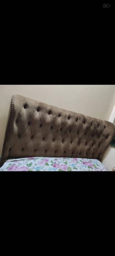 Bed for sale  with mattress and 2 side tables