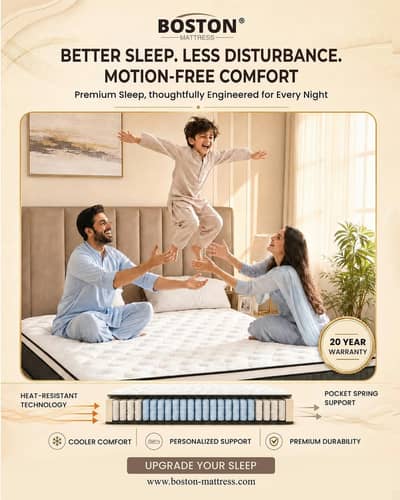Boston Mattress 8 Inch King Size – Brand New