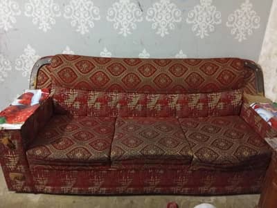 Used Sofa Set 3 Piece – Good Condition