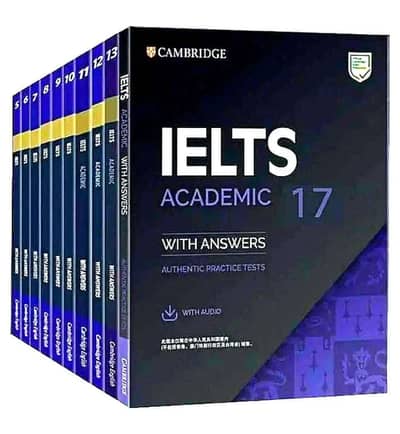 IELTS books till 19.