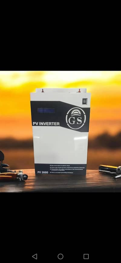 Pv 3600 inverter with automatic change over