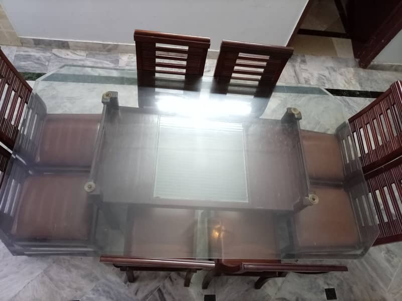 Dining table with 8 chairs 2