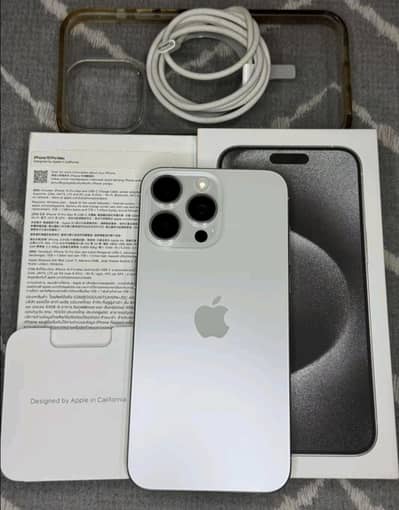 Apple iPhone 15 Pro Max PTA approved Urgent For Sale