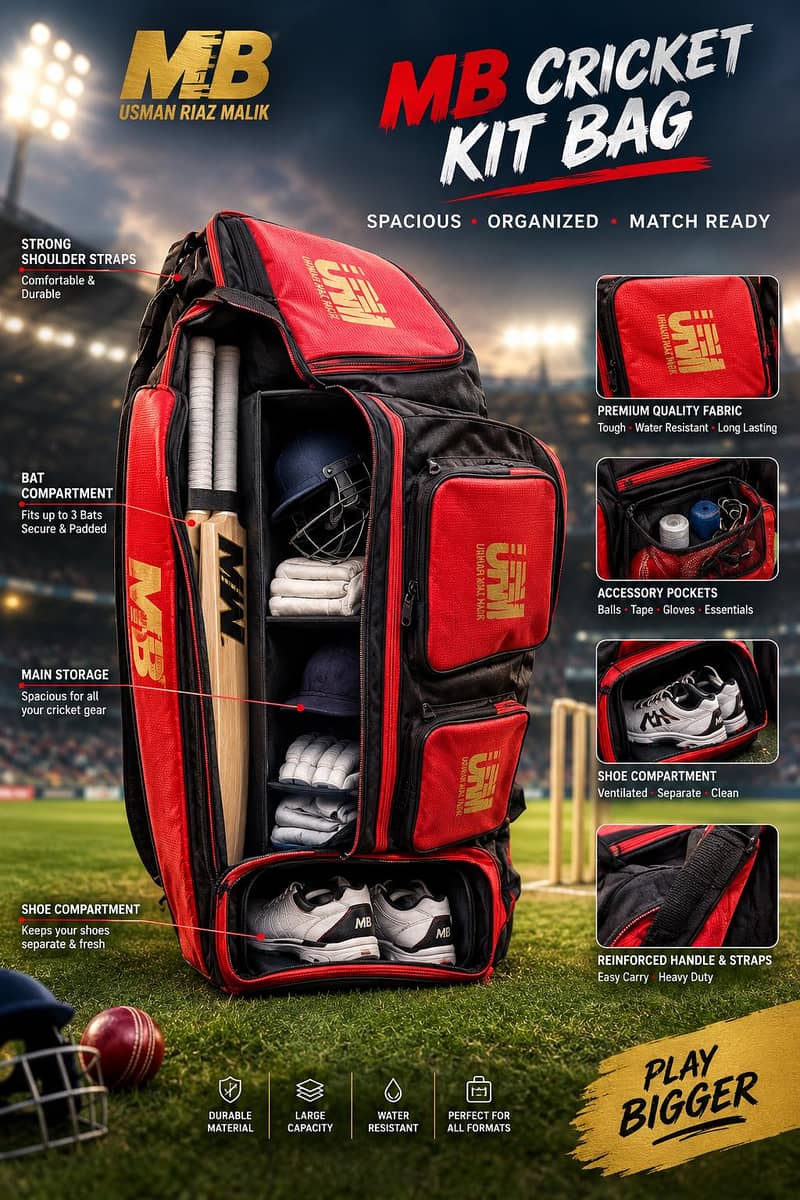 CRICKET KIT  BAG 2