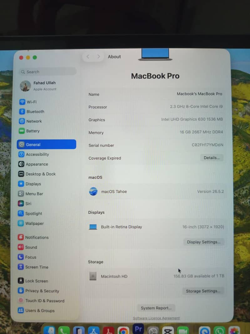 MacBook pro 2019 2
