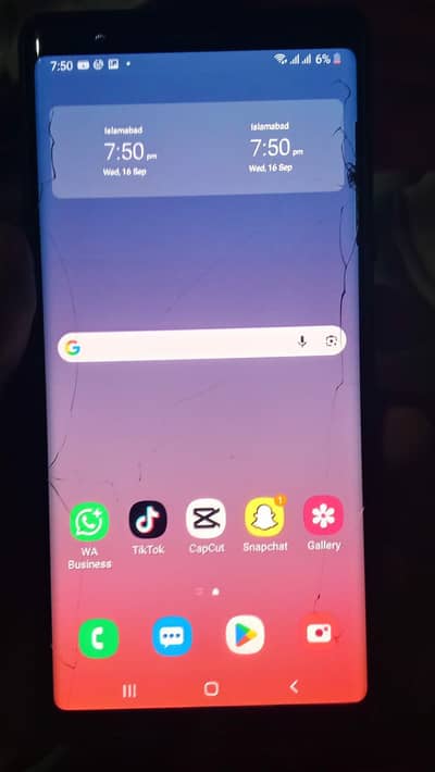 Samsung Mobile Note 9