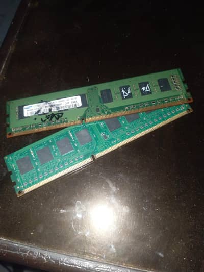 rams hy 2 hy kaam nahi Kari hy Kisi si ke computer Mai chal Gati hy
