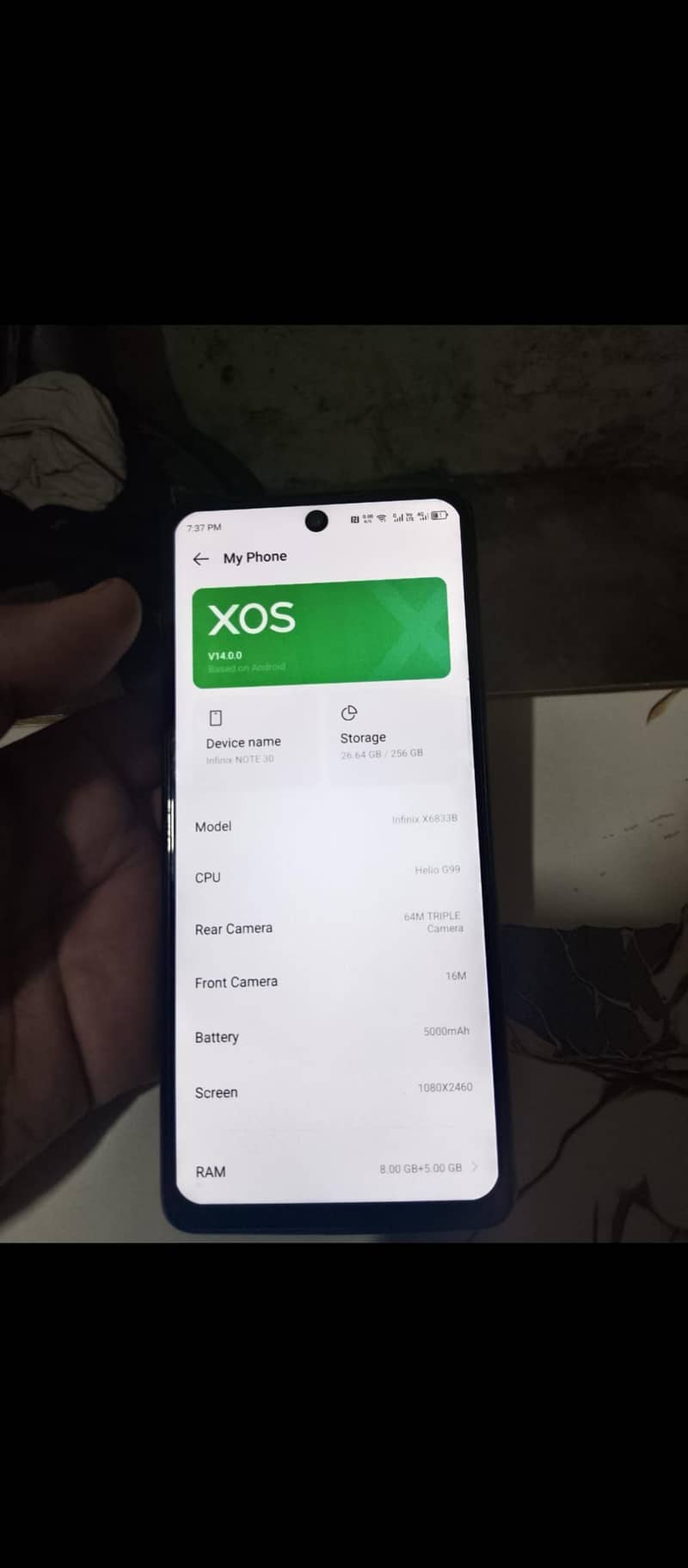 Infinix Note 30 5
