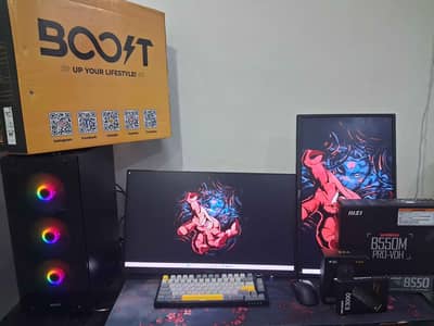 Gaming PC | Ryzen 7 5700X | 32GB RAM | RX 5600XT | Keyboard & Mouse