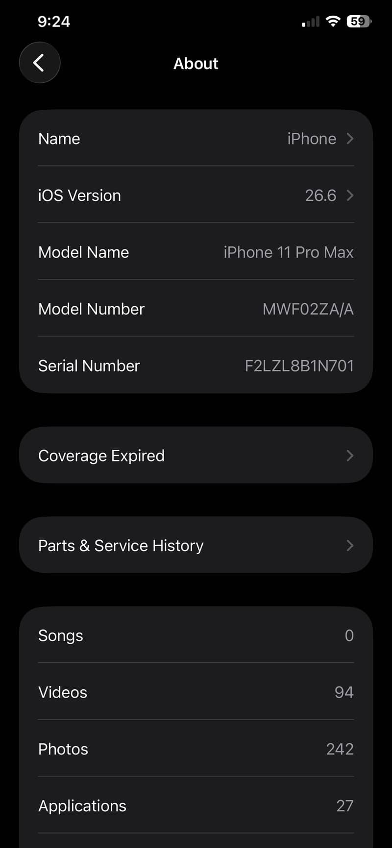 Apple iPhone 11 Pro Max 6