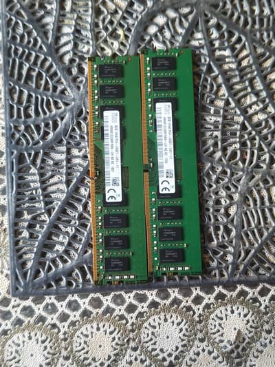 SK hynix DDR4 8GB X 2 ram 2400mhz sticks for sale