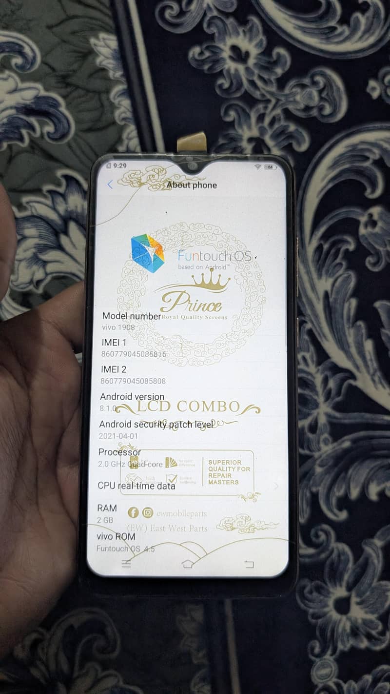 vivo 1908 0