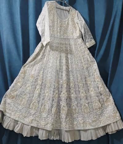 Gray Walima dress