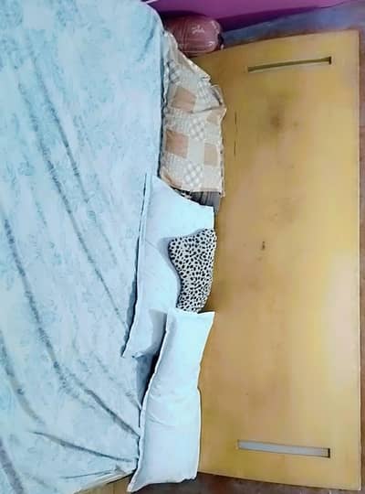 double bed n wardrob for sale