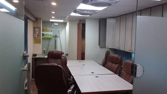FURNISHED OFFICE FOR RENT IN BLOCK 16, GULSHAN E IQBAL.