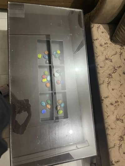 11000each glass t0p wooden centre table