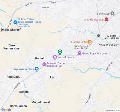 5 Marla Plot For Sale Chakri Road Rawalpindi