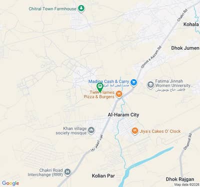5 Marla Plot For Sale Chakri Road Gulshan E Kashmir Rawalpindi