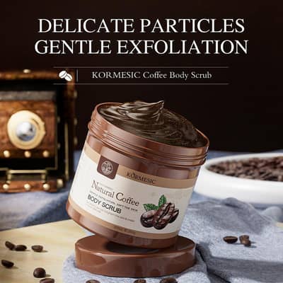 *Kormesic Natural Coffee Boday Scub-