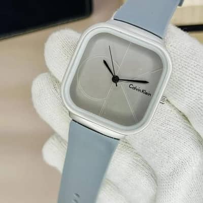 Calvin Klein Mens Watch With Square (Without Box) - Black