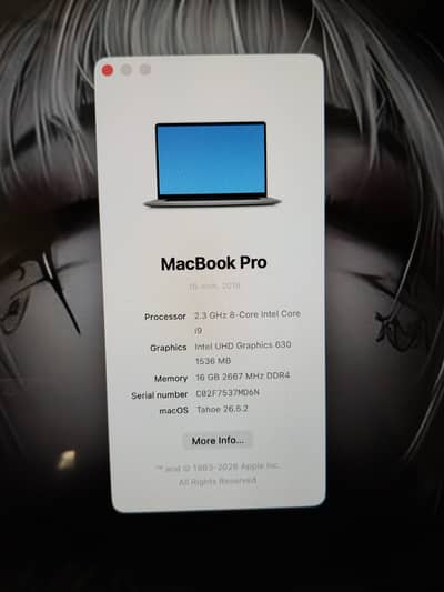 MacBook Pro 2019 16GB/1TB Urgent Sale