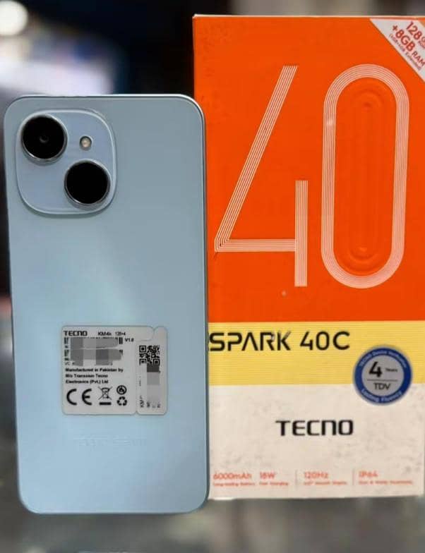 tecno spark 40c 0