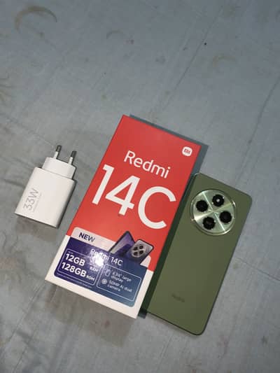 Redmi 14c  dual sim PTA with box charger