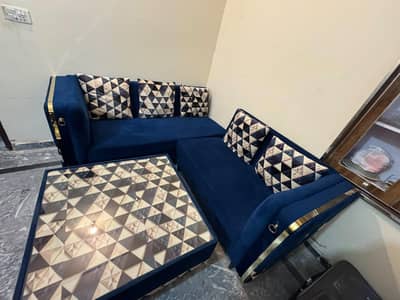 L shaped 8 seater sofa