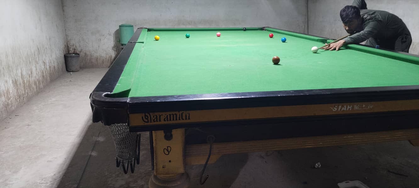 snooker table 6*12 0
