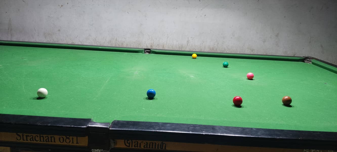 snooker table 6*12 5